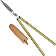 特級葉刈鋏 柳刃総磨 210mm 皮ケース付