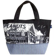 デニムランチバッグ ピーナッツ スヌーピー ハウス SNAP852