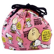 マチ付巾着 ピーナッツ スヌーピー ハグ SNKN830