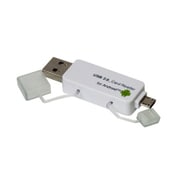 USB 2.0対応 Android PC用 SD/micro SDカードリーダー ホワイト CRW-DSD63W