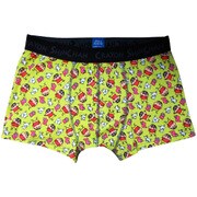 ボクサーブリーフ クレヨんしんちゃん ちらし メンズ Lサイズ グリーン KYAP156