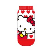 HKSOC404J [もっこもこくつした サンリオ ハローキティハート WH×RD]