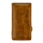 CBR-SYSO04MS4EATB [スマートフォンケース Premium Leather Case for Xperia A4 SO-04G Book 茶]