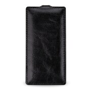 CBR-SYSO04AAEAOB [スマートフォンケース Premium Leather Case for Xperia A4 SO-04G Flip 黒]