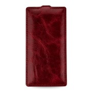 CBR-SYSO04AAEARR [スマートフォンケース Premium Leather Case for Xperia A4 SO-04G Flip 赤]