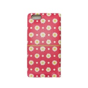 71689 [iPhone 6/6s 4.7インチ専用 手帳タイプ 「マーガレット」 レッド]