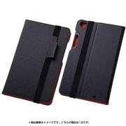 au Qua tab 01専用 ブックレザーケース(合皮) ブラック RT-QT01LC1/B