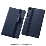 au Qua tab 01専用 ブックレザーケース(合皮) ダークネイビー RT-QT01LC1/DN