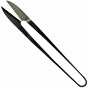 胴長小鋏 黒染め細タイプ 進光作 小鋏 手芸用糸切 太型