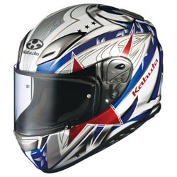 Kabuto AEROBLADE-III STELLATO L トリコロール Bandit Tested feat. Kabuto Aeroblade III w/ Troy - YouTube