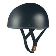 ハーフヘルメット BK-C2X 61-62cm フラットブラック