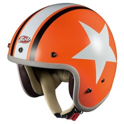 ヨドバシ.com - OGK KABUTO オージーケー カブト BOB-Z STAR 57-59cm オレンジホワイト [ジェットヘルメット]  通販【全品無料配達】