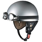 ハーフヘルメット PF-5 57-59cm シルバー