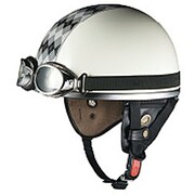 ハーフヘルメット PF-5 57-59cm アーガイルホワイトグレー