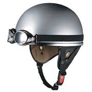 ハーフヘルメット PF-5 X 61-62cm シルバー