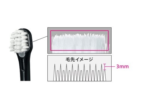 パナソニック　音波振動ハブラシ ドルツ EW-DE54-K 概要 音波振動ハブラシ ドルツ EW-DE54 | オーラルケア（電動