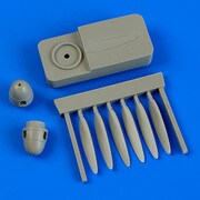 QIC72489 [1/72 ドルニエDo 17Z用プロペラーw/ 治具 エアフィックス用]