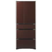 Gシリーズ 真空チルド (615L・フレンチドア) 6ドア クリスタルブラウン R-G6200F XT