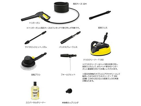 Kärcher ⭐️高圧洗浄機 本体と付属品 ヨドバシ.com - ケルヒャー KARCHER 高圧洗浄機 サイレントカー