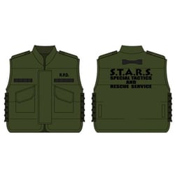 無地・新色登場！ バイオハザード S.T.A.R.S アーマーベスト