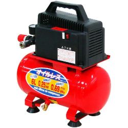 KENOH ミニオイルレスエアーコンプレッサー KML-60 100V タンク