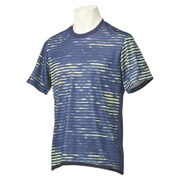 BCZ85-AH8526 [クライマ グラフィック半袖Tシャツ (2nd レイヤー) Mサイズ ミッドナイトグレー F15]