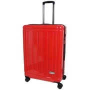 ハードファスナーキャリーケース ハード/ファスナー 旅行日数目安:9~10日 95L TSAロック搭載 レッド OD-0692-68