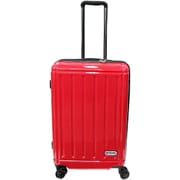 ハードファスナーキャリーケース ハード/ファスナー 旅行日数目安:6~7日 58-69L TSAロック搭載 レッド OD-0692-60