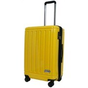 ハードファスナーキャリーケース ハード/ファスナー 旅行日数目安:6~7日 58-69L TSAロック搭載 イエロー OD-0692-60
