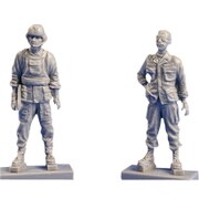 米・AH-1コブラ・パイロット&ガンナー立像・ベトナム戦 [1/48スケール レジンキット CMF48280]