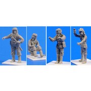 露・T-34戦車兵&歩兵・4体セット [1/72スケール レジンキット CMF72281]
