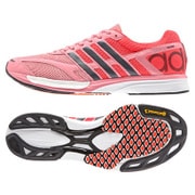 B22877-245 [ランニングシューズ adizero takumi ren boost W (アディゼロ タクミ レン (練) ブースト) レディース 24.5cm スーパーポップ F15/ボールドオニキス/ソーラーレッド]