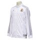 JXI76-AA1660 [2015-2016 レアル・マドリッド アンセム ジャケット Oサイズ ホワイト/マットシルバー]