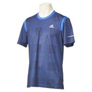 AAD05-AA2606 [叶衣(KANOI) グラフィック半袖Tシャツ メンズ Lサイズ ミッドナイトグレー F15]