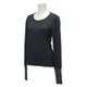 AAC82-AA2633 [蘭 ベースレイヤー長袖Tシャツ レディース Mサイズ ダークグレー]
