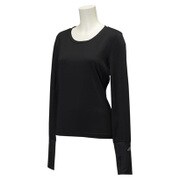 AAC82-AA2634 [蘭 ベースレイヤー長袖Tシャツ レディース Mサイズ ブラック]