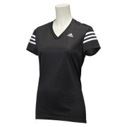 KAV76-AA5619 [RSP CAP半袖Tシャツ レディース Lサイズ ブラック/ホワイト]