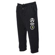 AL613-AB8772 [SC スウェット3/4丈パンツ メンズ Mサイズ ブラック/ブラック]