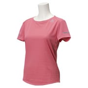 ITQ13-AC2336 [シークエンス ランニング 半袖Tシャツ レディース Sサイズ スーパーピンク F15]