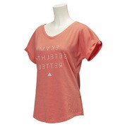BBS91-AH3304 [シーズナルトレーニング グラフィックTシャツ レディース Sサイズ フラッシュレッド S15]