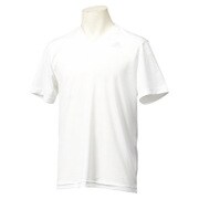 BCC62-AH4871 [ESS ベーシック ショートスリーブ VネックTシャツ メンズ Lサイズ ホワイト/クリアオニキス]