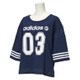 BCO00-AH7266 [HM ストリートミックス 7分袖Tシャツ レディース Lサイズ カレッジネイビー]