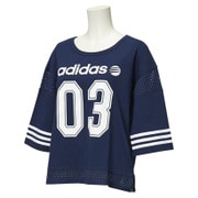 BCO00-AH7266 [HM ストリートミックス 7分袖Tシャツ レディース Sサイズ カレッジネイビー]