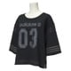 BCO00-AH7267 [HM ストリートミックス 7分袖Tシャツ レディース Sサイズ ブラック]