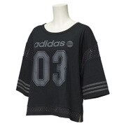 BCO00-AH7267 [HM ストリートミックス 7分袖Tシャツ レディース Sサイズ ブラック]