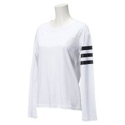 BCO01-AH7269 [HM モードミックス ロングスリーブTシャツ レディースSサイズ ホワイト]