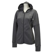 BCS68-AH7973 [Seasonal Training ライトスウェット パーカー レディース Lサイズ ダークグレイヘザー]