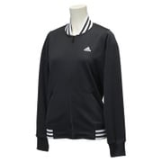 BCZ19-AH8377 [リブジャケット adidas24/7 3st レディース Lサイズ ブラック]