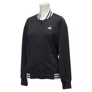 BCZ19-AH8377 [リブジャケット adidas24/7 3st レディース Sサイズ ブラック]