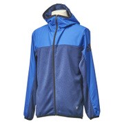 BCZ98-AH8576 [撥水ジップパーカー クライマ ハイブリッド メンズ XOサイズ ブルー/カレッジネイビー]